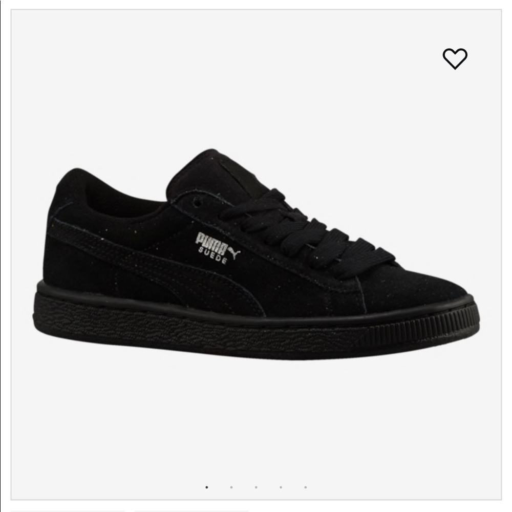 Black Puma Suede Sneakers